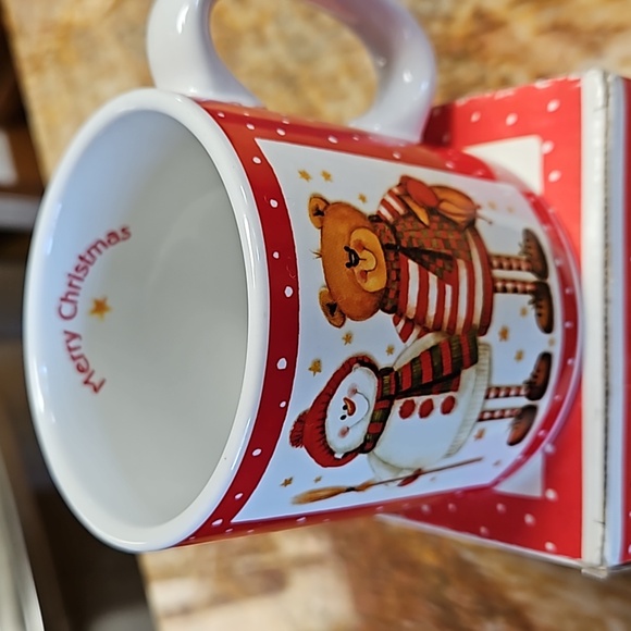 BURTON & BURTON Merry Christmas Coffee Mug Cup - Picture 2 of 4